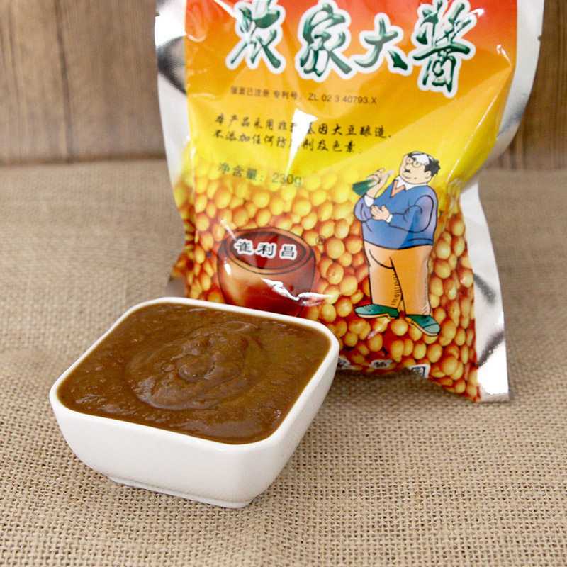 东北特产锦州义县崔利昌农家大酱纯黄豆酱蘸酱调味酱类调料蘸酱