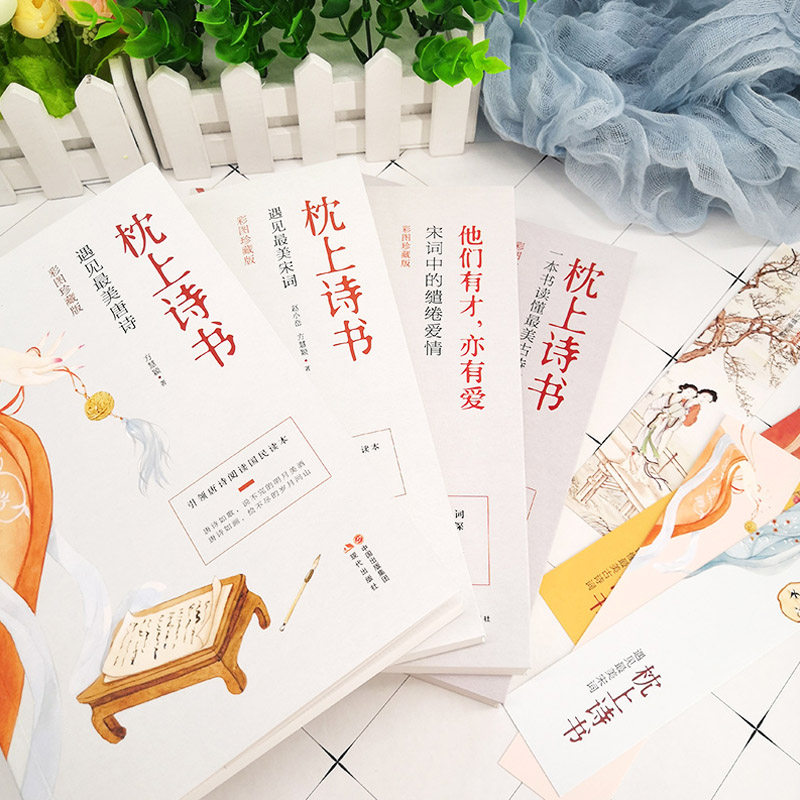 枕上诗书遇见最美亦有畅销书书籍诗词歌赋故事一词中国古诗词