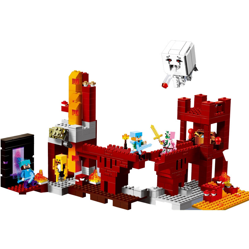 乐高2020年我的世界拼装积木21124末地传送门村庄房子男孩子礼物