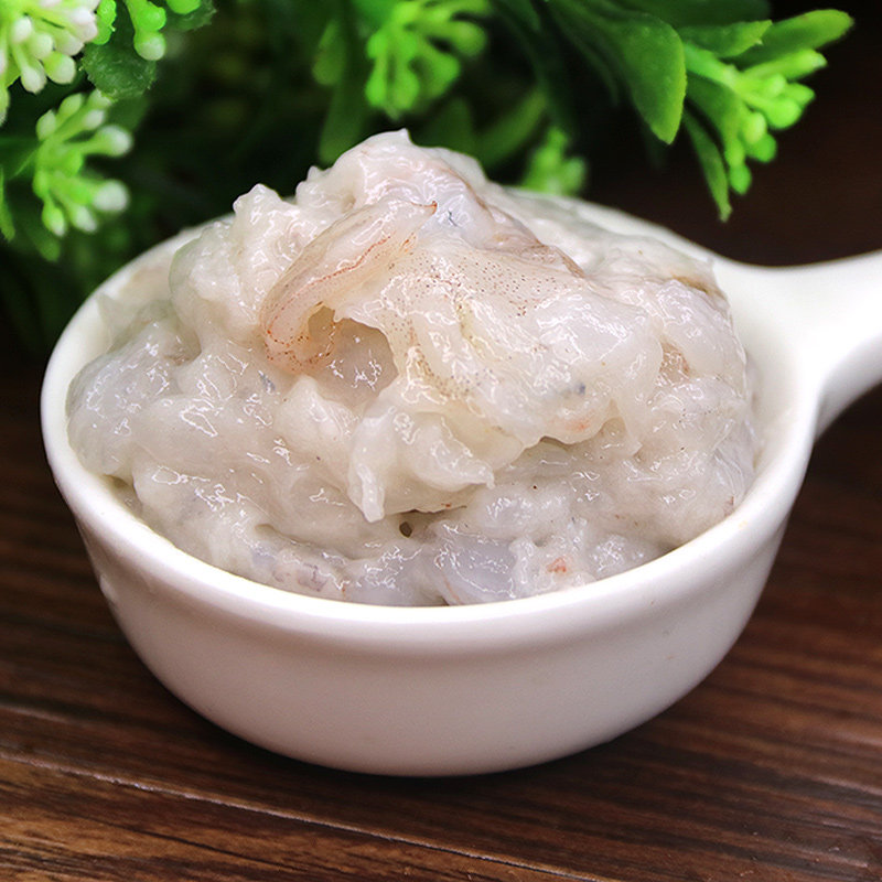 虾滑火锅店专用即食手虾丸虾泥火锅食材新鲜配菜虾类制品