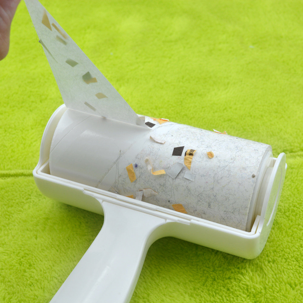 inwejia粘毛器滚筒可撕式沾毛神器粘尘纸黏毛器刷衣服衣物毡毛器