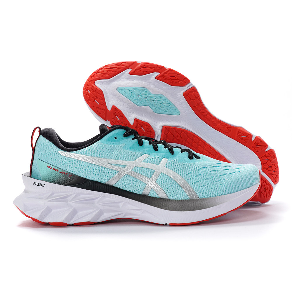 asics亚瑟士novablast男子轻量回弹跑鞋一般1011b192-400跑步鞋