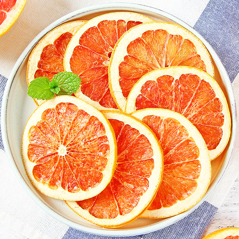 红心干西柚片茶网红纯手工水果片花茶无添加冷泡水花果新鲜散袋装