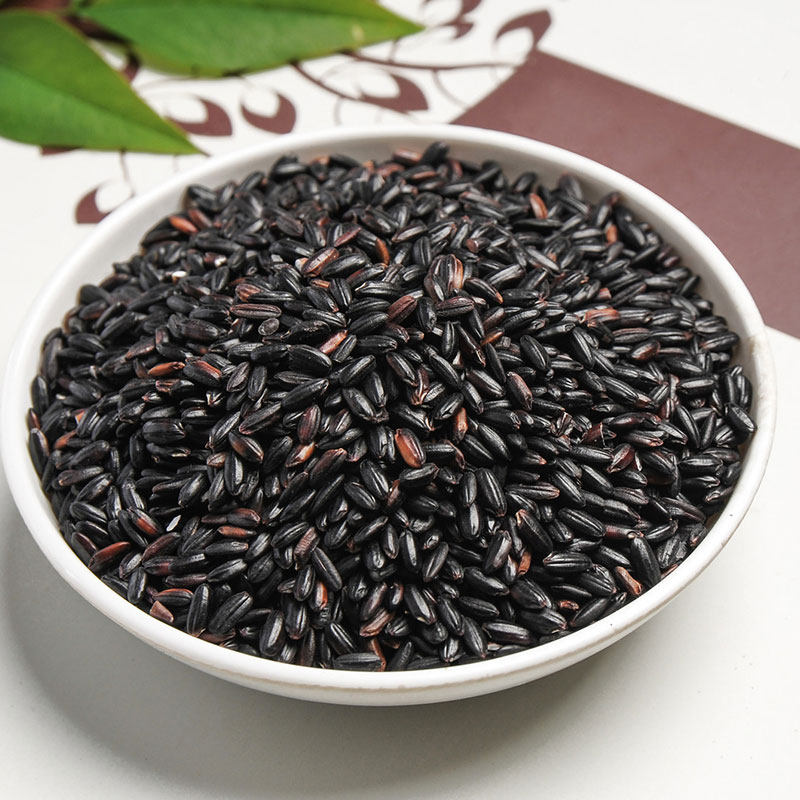 皇家稻场东北五常黑米农家新货五谷杂粮黑大米2.5kg真空包装5斤