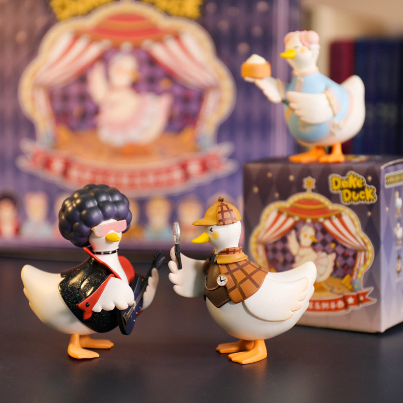 正版大可手办盲盒公仔dakeduck鸭鸭职业潮玩模型潮玩盲盒
