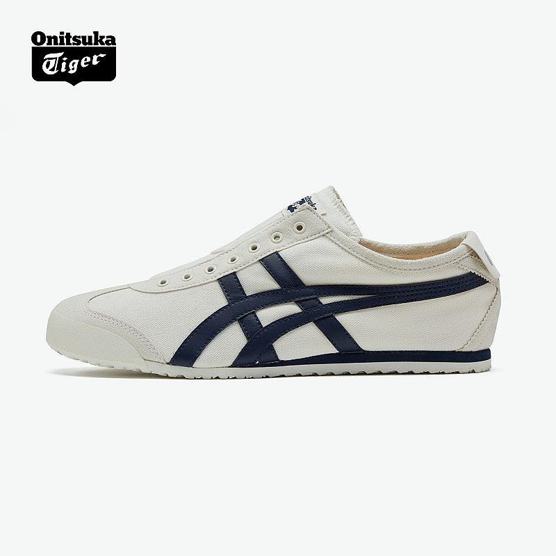 onitsukatiger鬼冢虎mexico66slipon懒人帆布布鞋1183a360运动休闲鞋