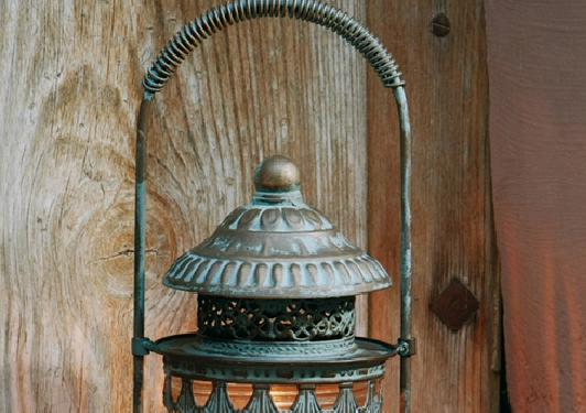 老上海弄堂里的回忆 做旧怀旧风灯烛台 引路灯风灯乡村咖啡厅装饰