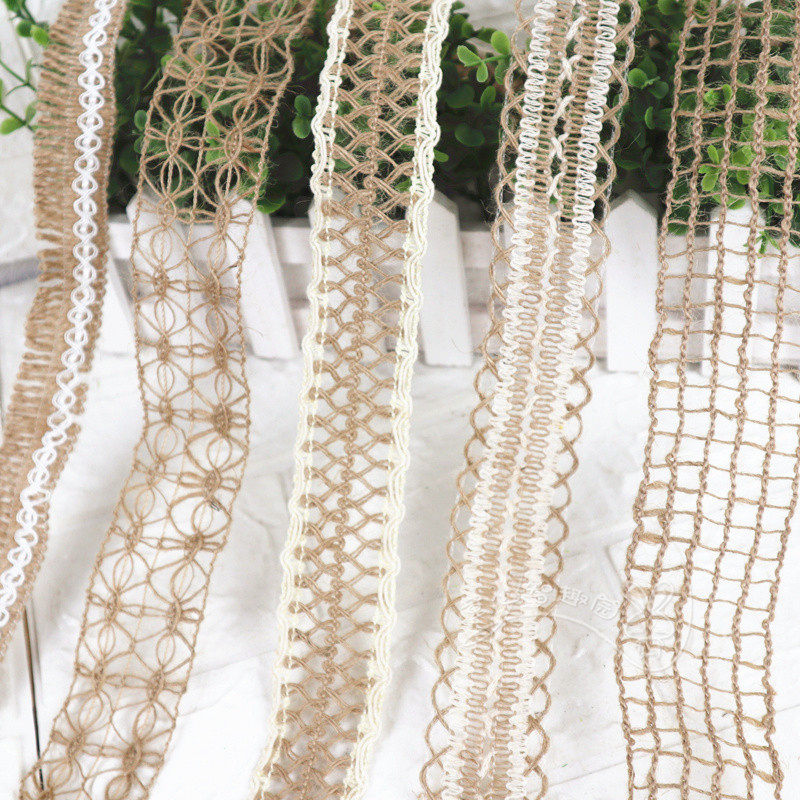 花边幼儿园环创材料手工diy装饰棉麻麻绳编织花边