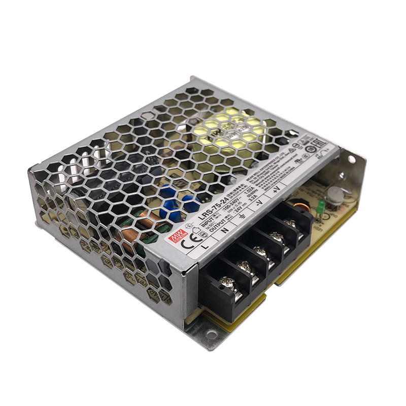 220转24v台湾明纬lrs7524直流开关电源监控变压器代替开关电源