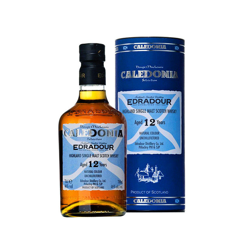 埃德拉德拉多尔12年单一麦芽威士忌英国原装进口edradour威士忌