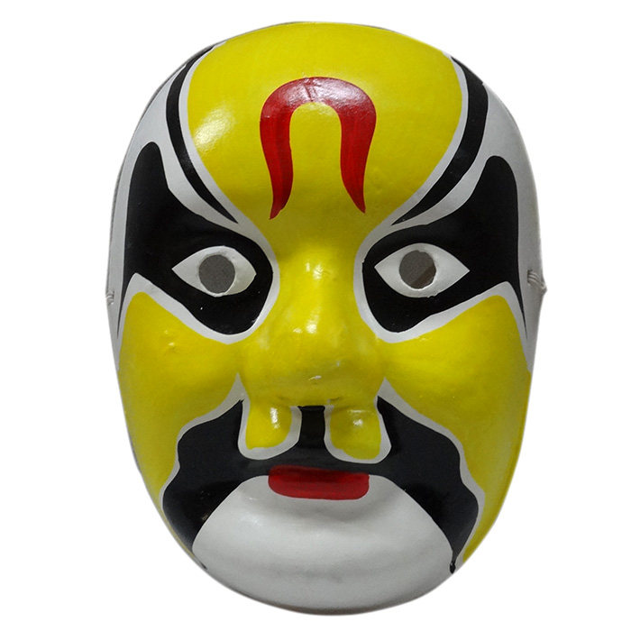 纸浆脸谱面具川剧变脸墙面装饰挂件节日演出道具餐厅