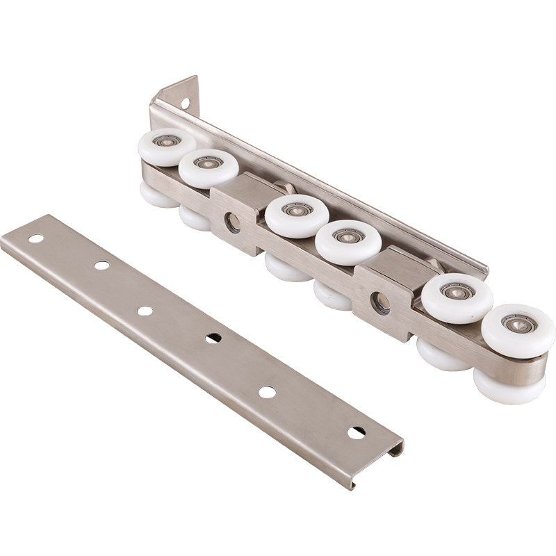 推拉门实木移门轨道吊轮滑轮推拉门移门吊滑重型滑轮12轮