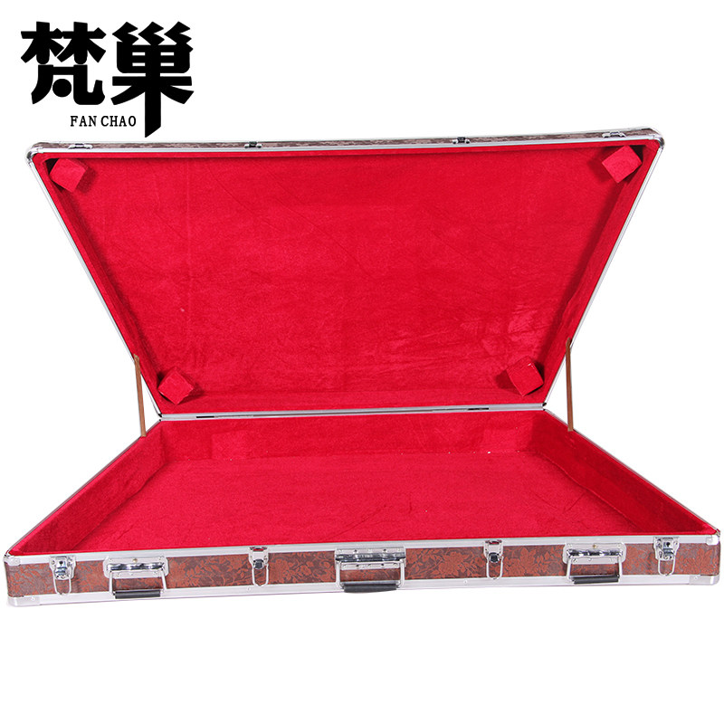 梵巢扬琴盒子铝合金包边轮子滑动携带方便乐器乐器盒