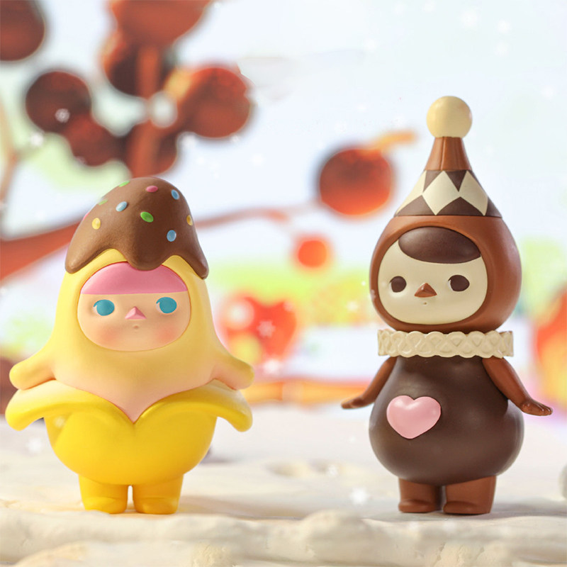 包邮正版泡泡玛特毕奇甜甜系列molly乐园创意礼品潮玩盲盒