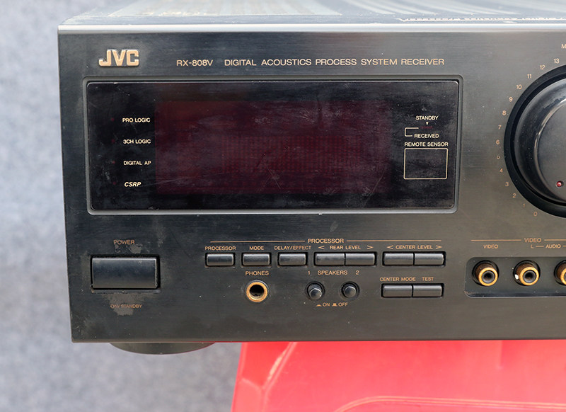 日本进口二手jvcrx-808v功放机声道发烧hifi家庭影院功放