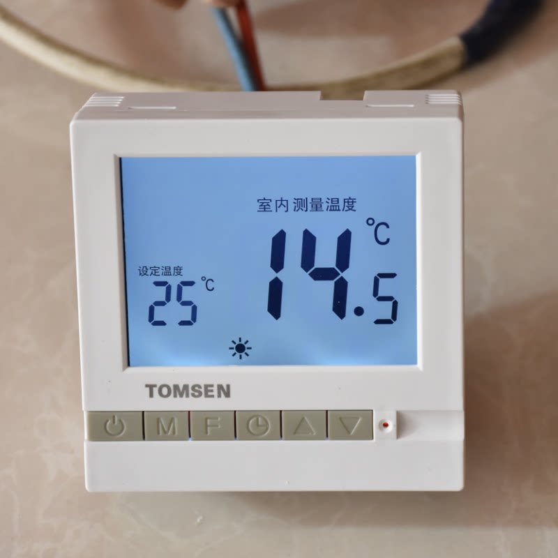 tm801电缆温控智能膜热电热发热暖热地暖水电温控器