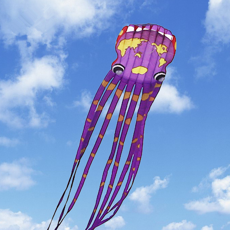 风筝软体天际漫步者30米章鱼天际大型无骨骨架风筝
