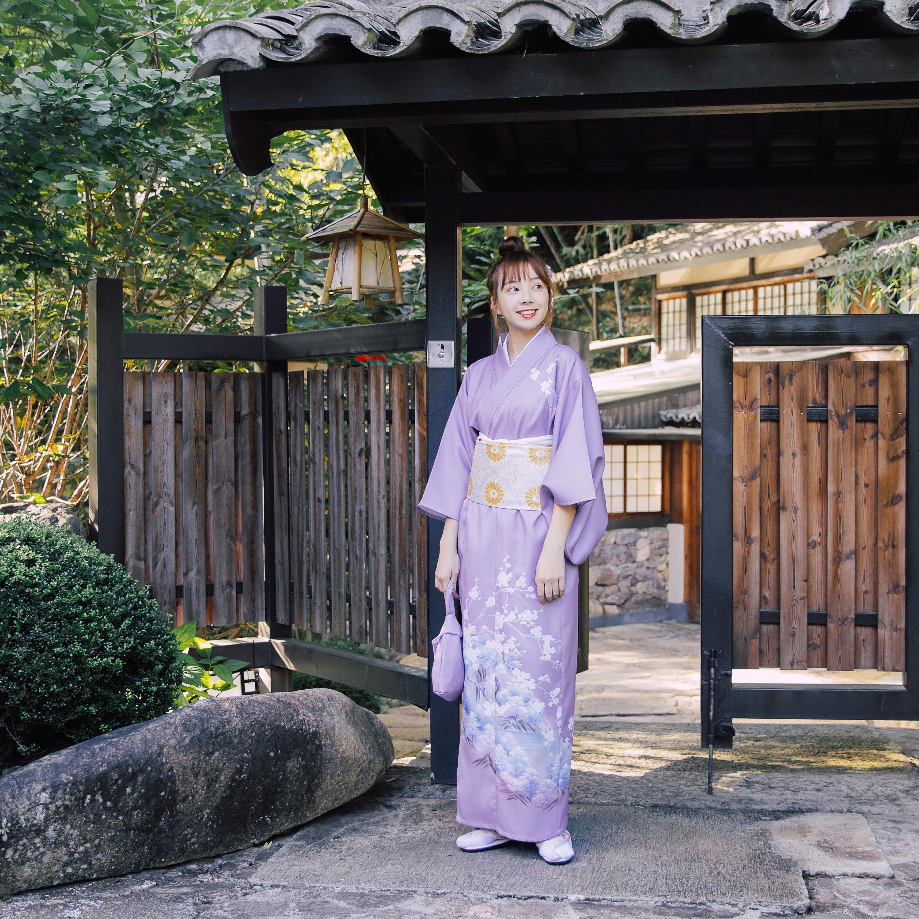 和服桔子点点配件腰带访问问着付下浴衣正装腰带