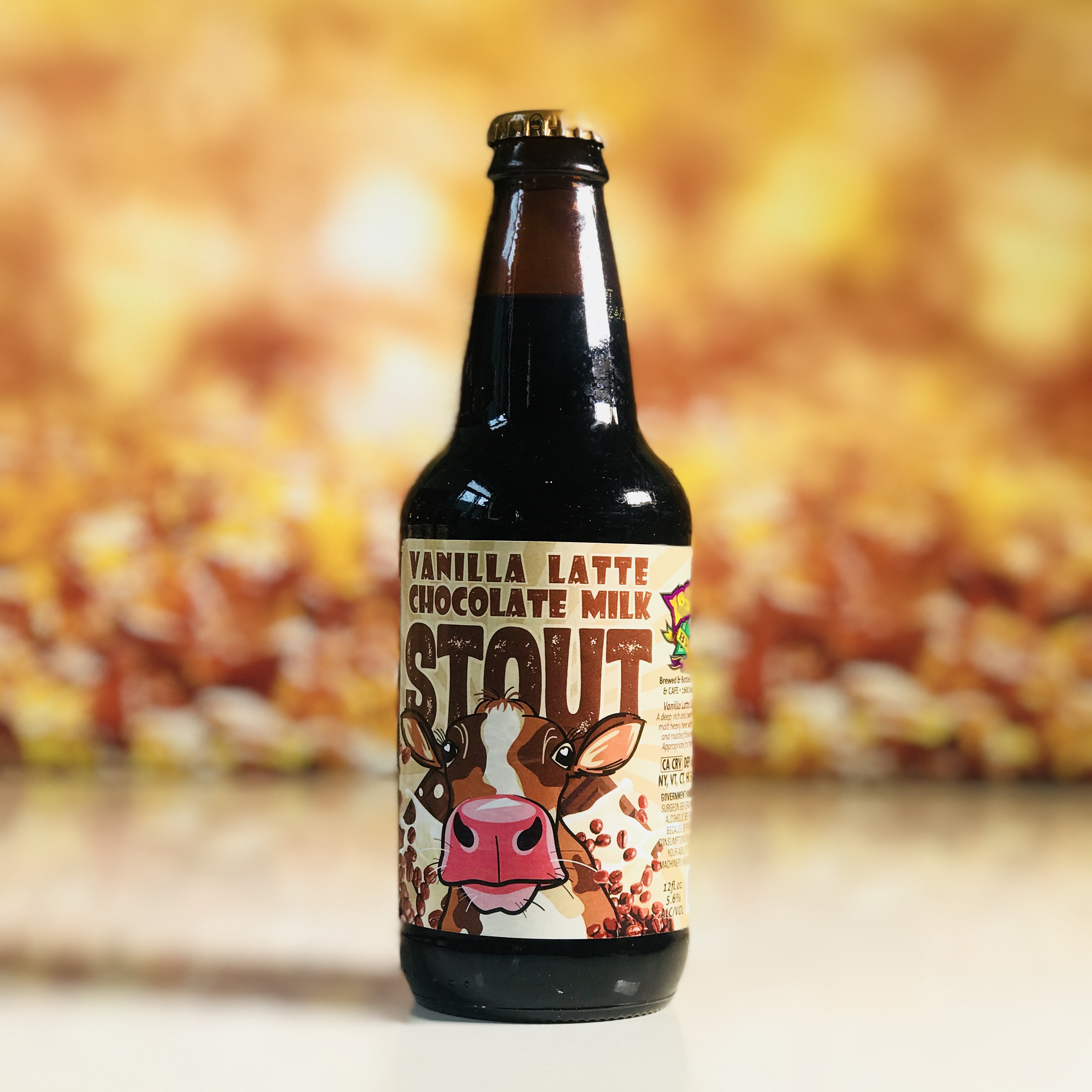 同学迷失海岸香草拿铁牛奶世涛啤酒355ml美国啤酒