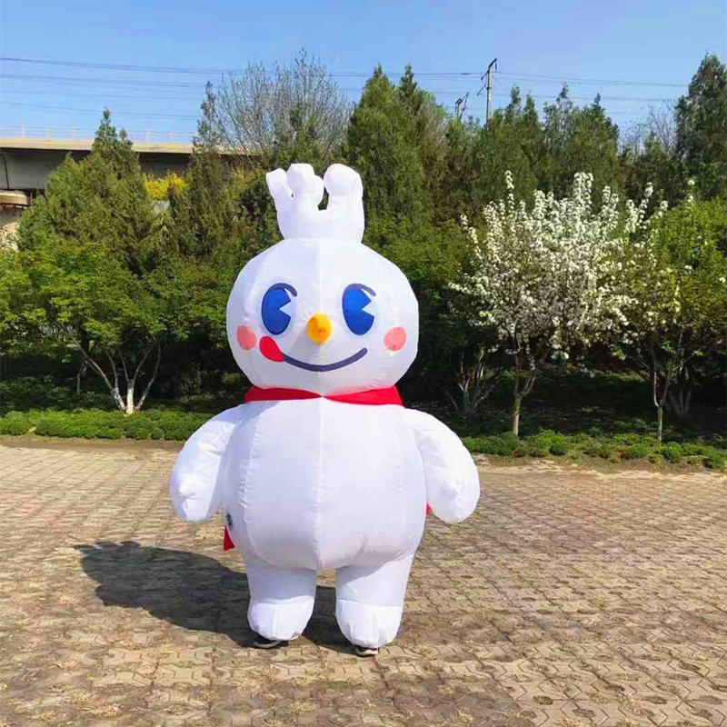 蜜雪冰城吉祥物模型 定制开业广告宣传行走人偶卡通  一方气模制品