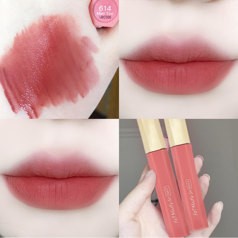 稚优泉哑光唇釉口红666雾面611女615平价烂番茄色620小众品牌正品