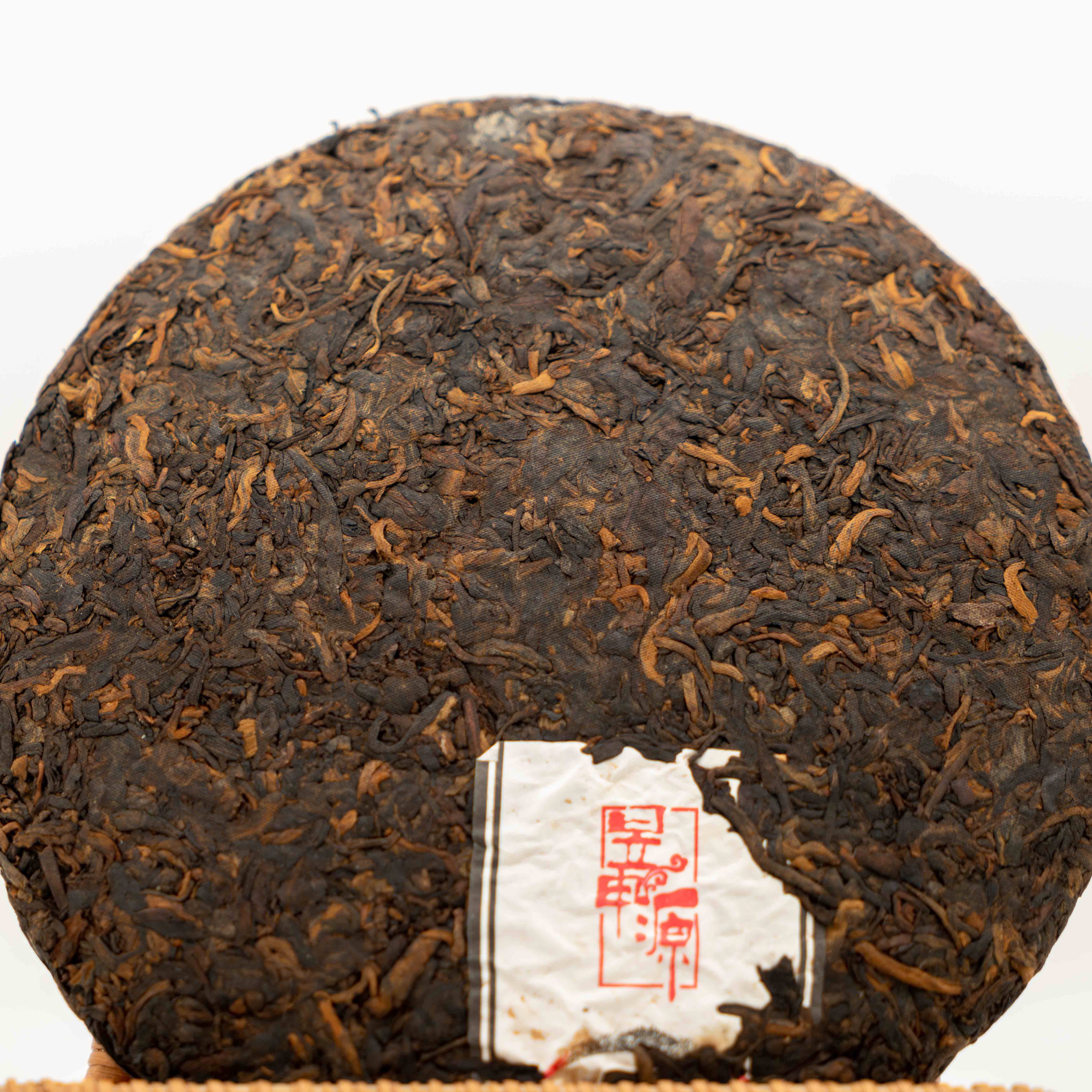 申源2014年巴达山茶区古树发酵传奇普洱茶熟茶357克普洱