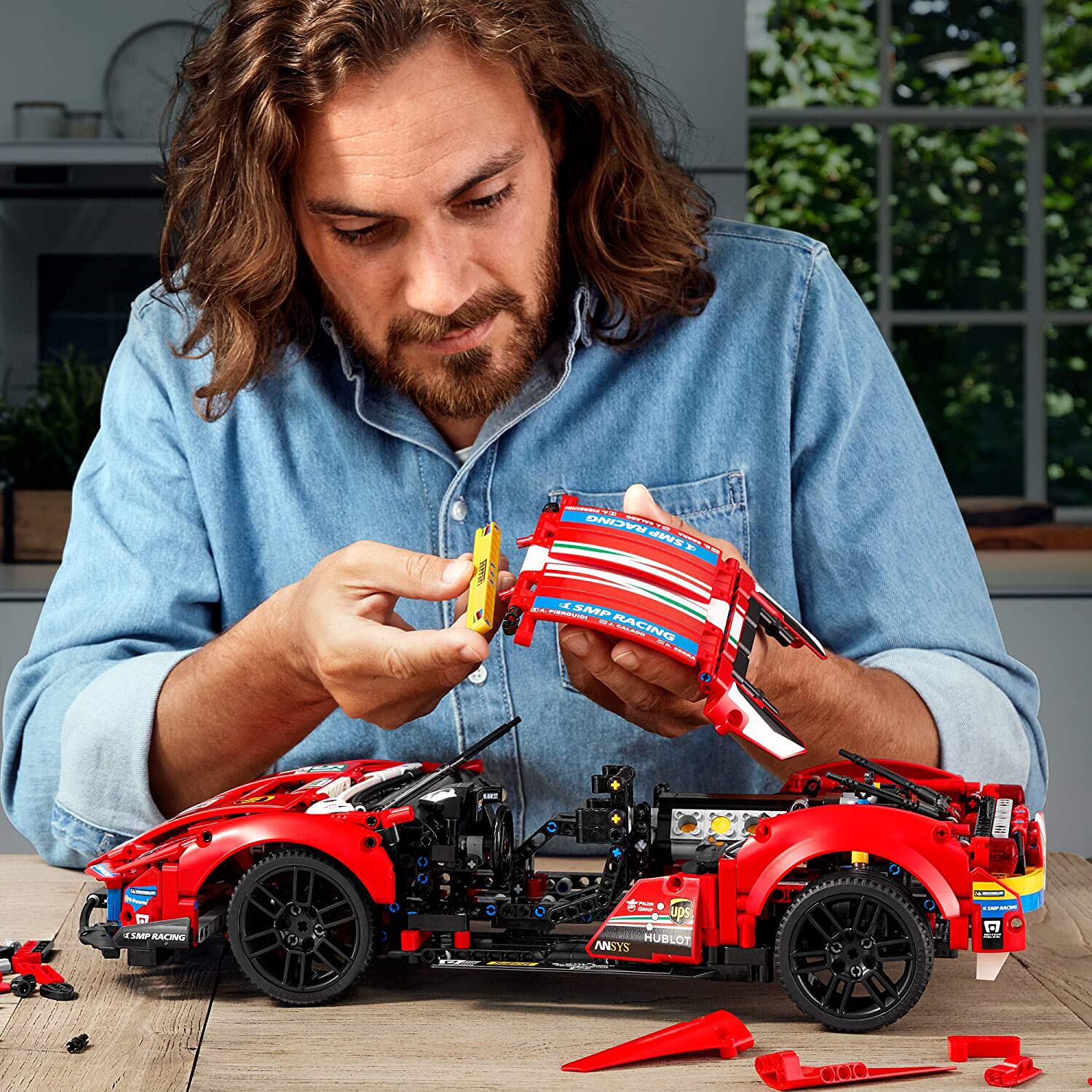 2021新品lego科技机械机械系系列乐高42125法拉利建构