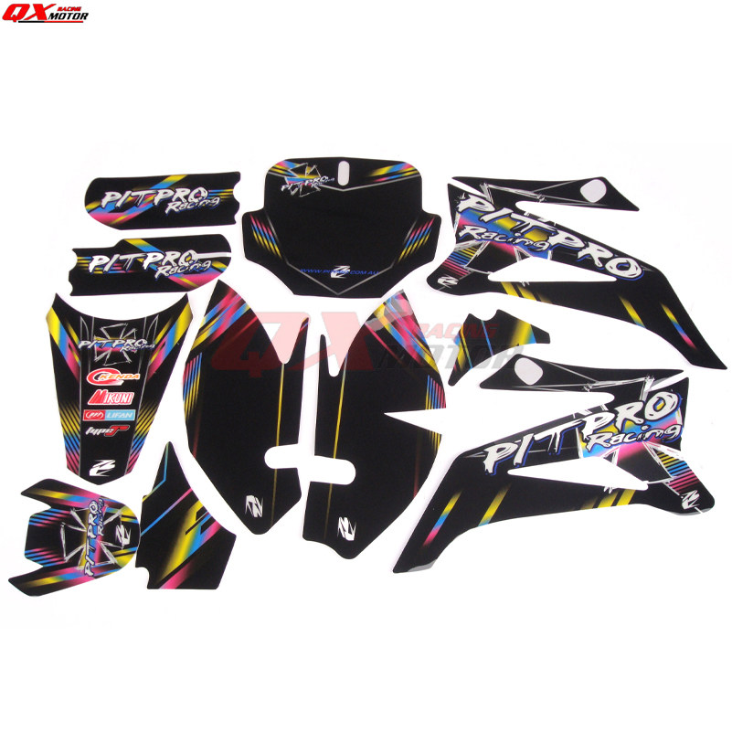 贴花适合波速尔ph10ph09ttr110硕普越野摩托车3m摩托车外壳