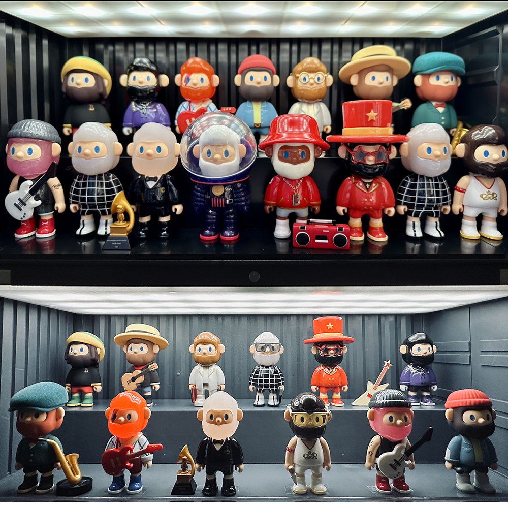 正版新款farmerbob复古音乐人系列盲盒6代潮玩潮玩盲盒