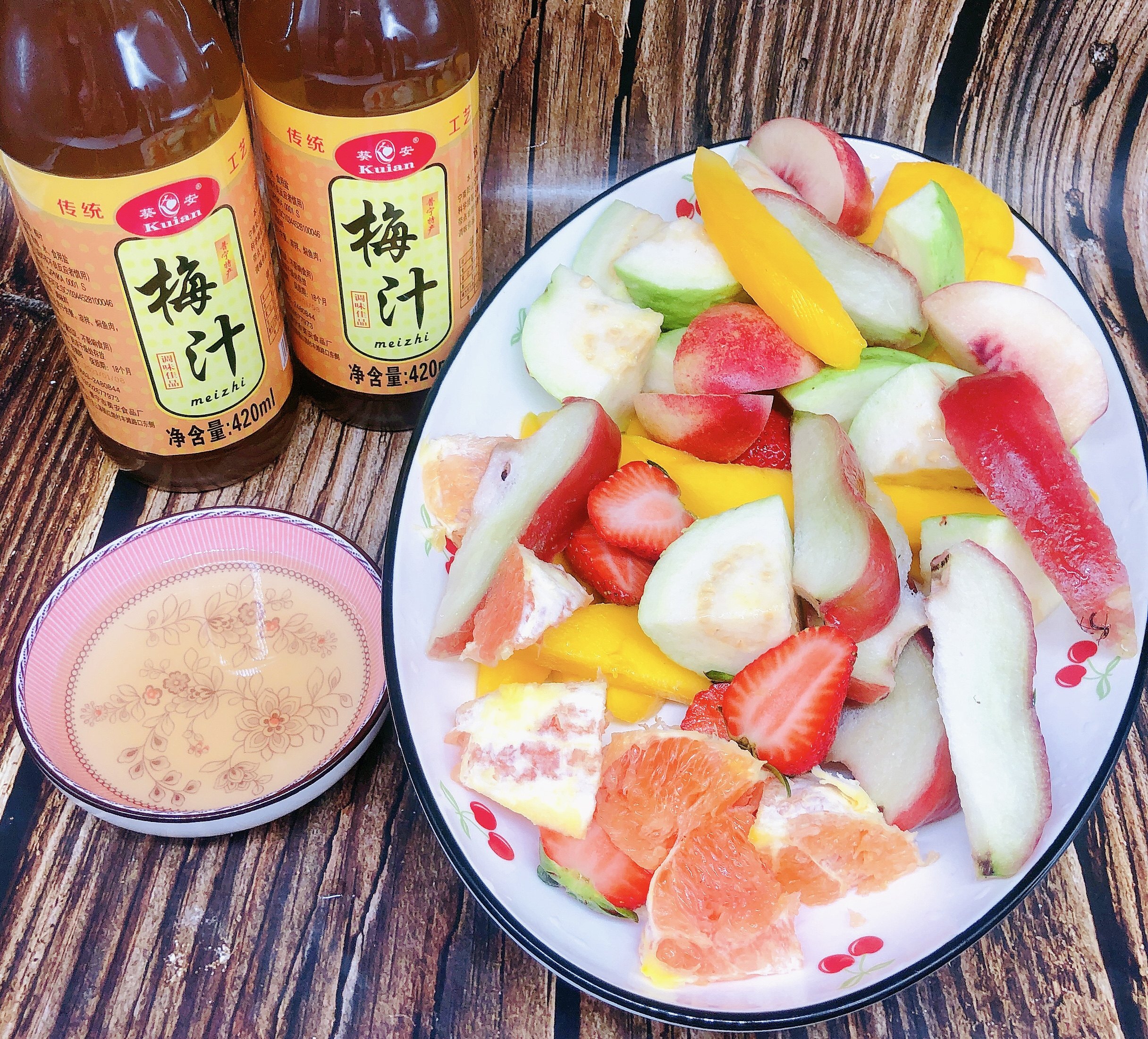 梅汁葵安420ml酸梅甘草水果普宁蒸鱼青梅汁咸腌制