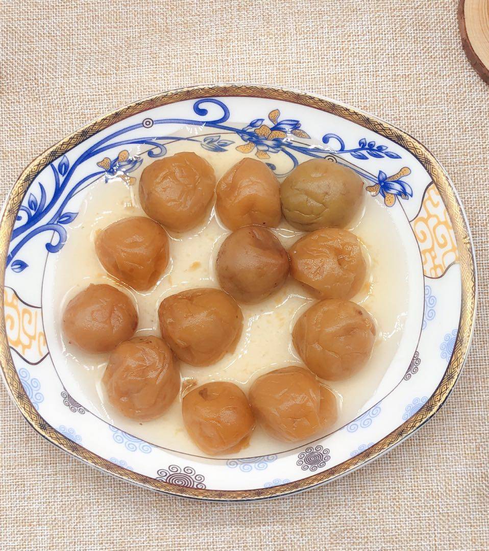 酸梅潮汕咸水梅咸腌制青竹梅子盐梅话梅泡水腌制