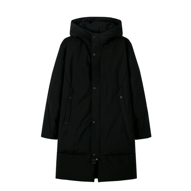 Semir down jacket men's winter clothes new Korean version of the black long thick warm jacket hooded casual jacket men's Semir down jacket men's winter clothes new Korean version of the black long thick warm jacket hooded casual jacket men's