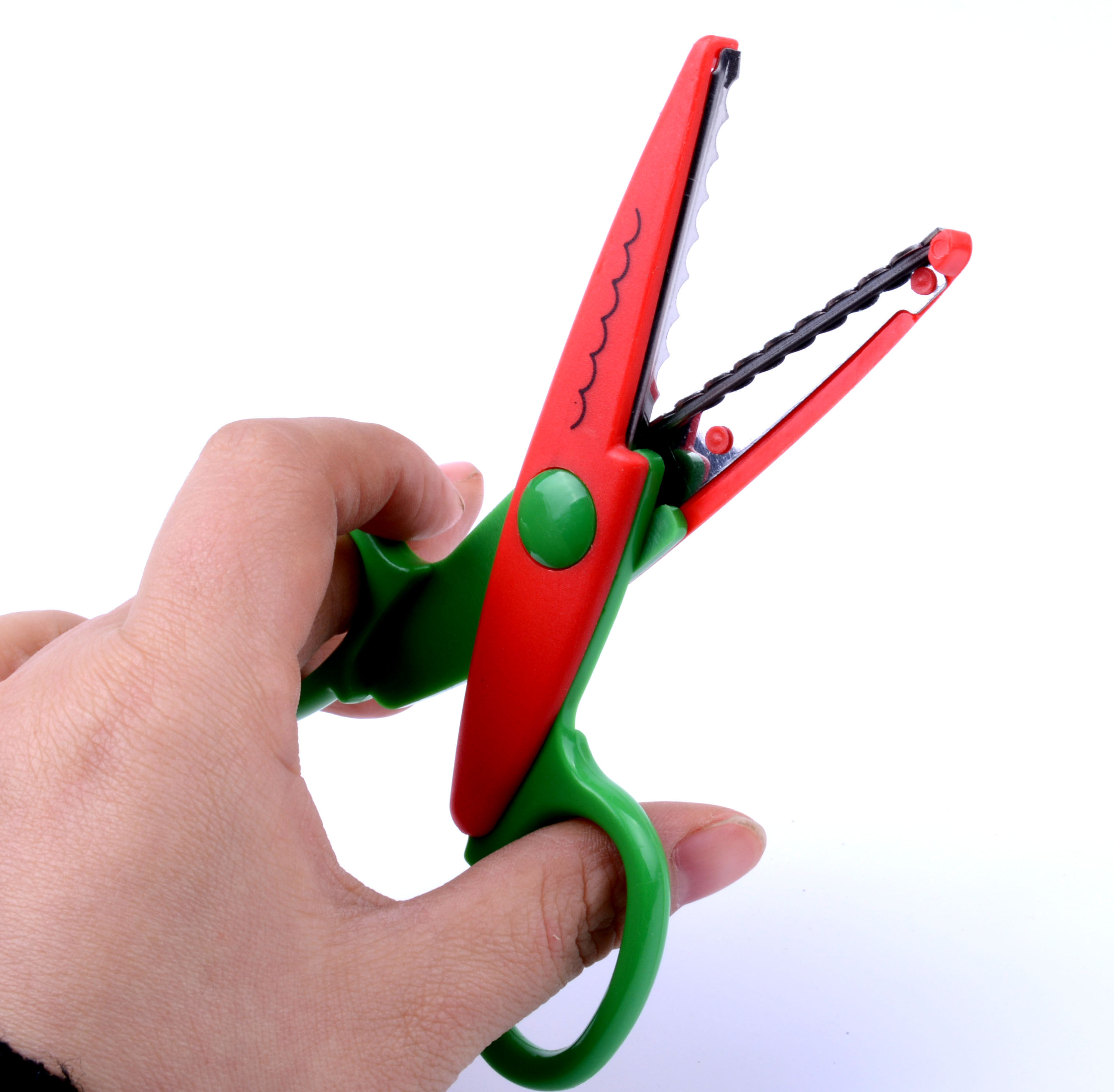 diy手工材料配件美工儿童塑料花边剪刀剪纸剪刀