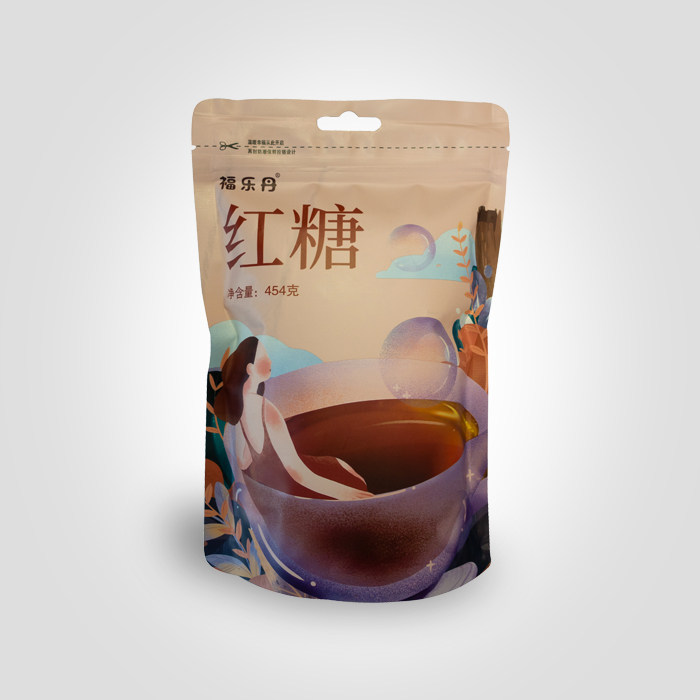 红糖福乐丹纯纯正454g袋装月子产妇女人女生白糖