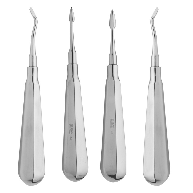 新华医疗牙挺医用不锈钢拔牙挺直挺三角挺牛角挺牙科口腔科器械