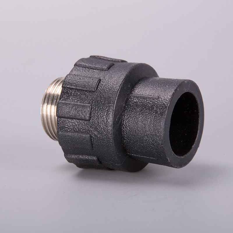 厂家直销 质量保证 pe外丝直接 20-110自来水管带丝配件 外牙直接