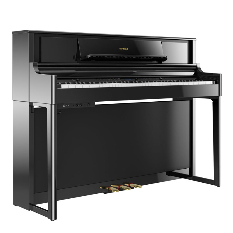 roland罗兰电钢琴lx705立式 705 专业无限复音数88键重锤进口lx - 爱