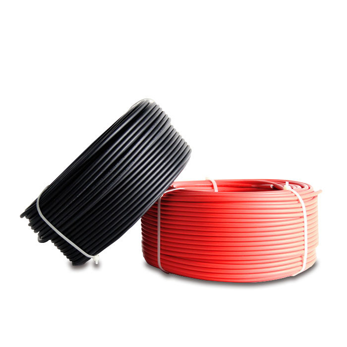 光伏电缆电线太阳能专用pv1f4平方25平方抗老化镀锡单芯线