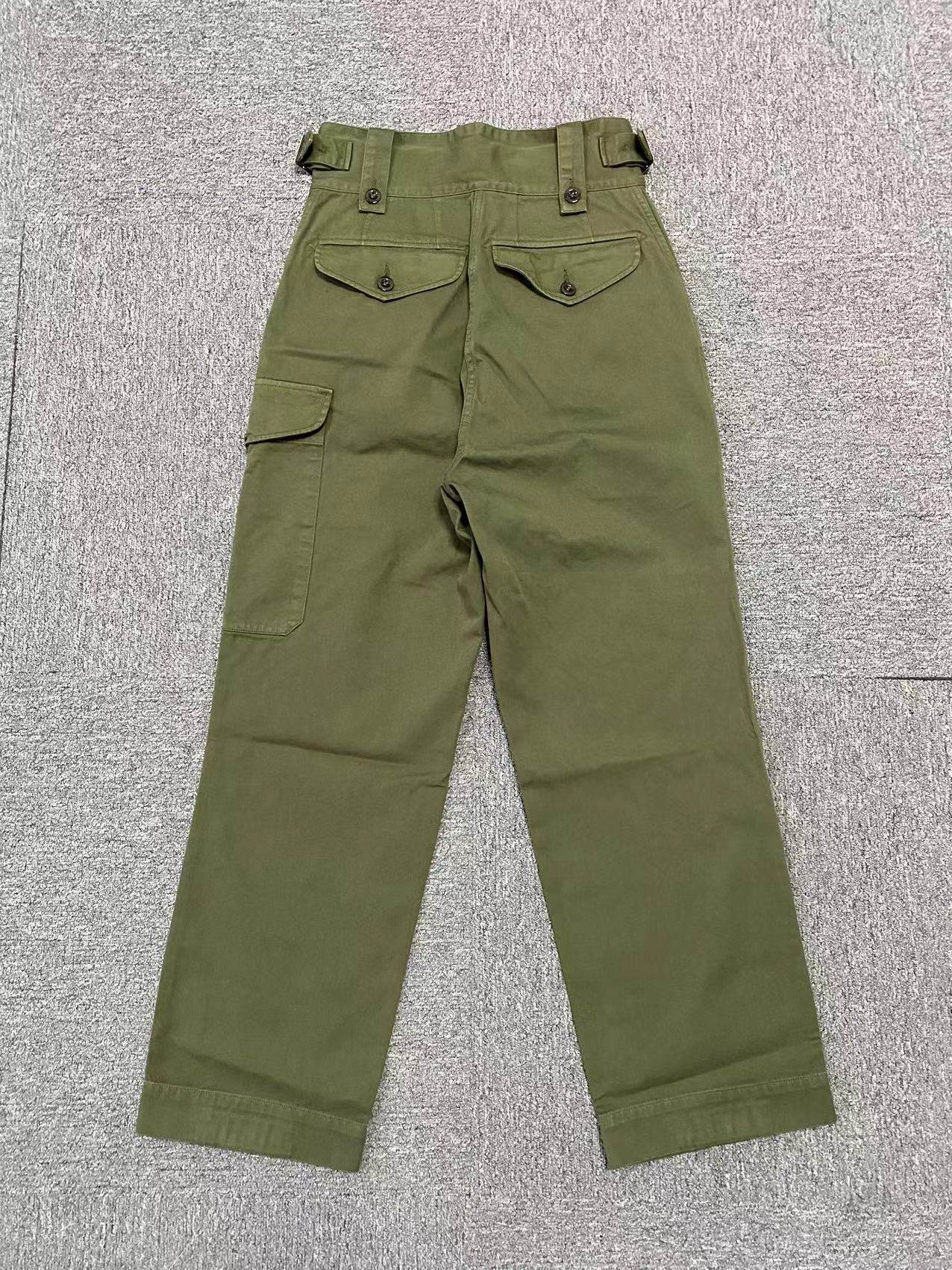 unsolute廓尔喀裤gurkhaarmypant特殊左绫面料越战休闲裤