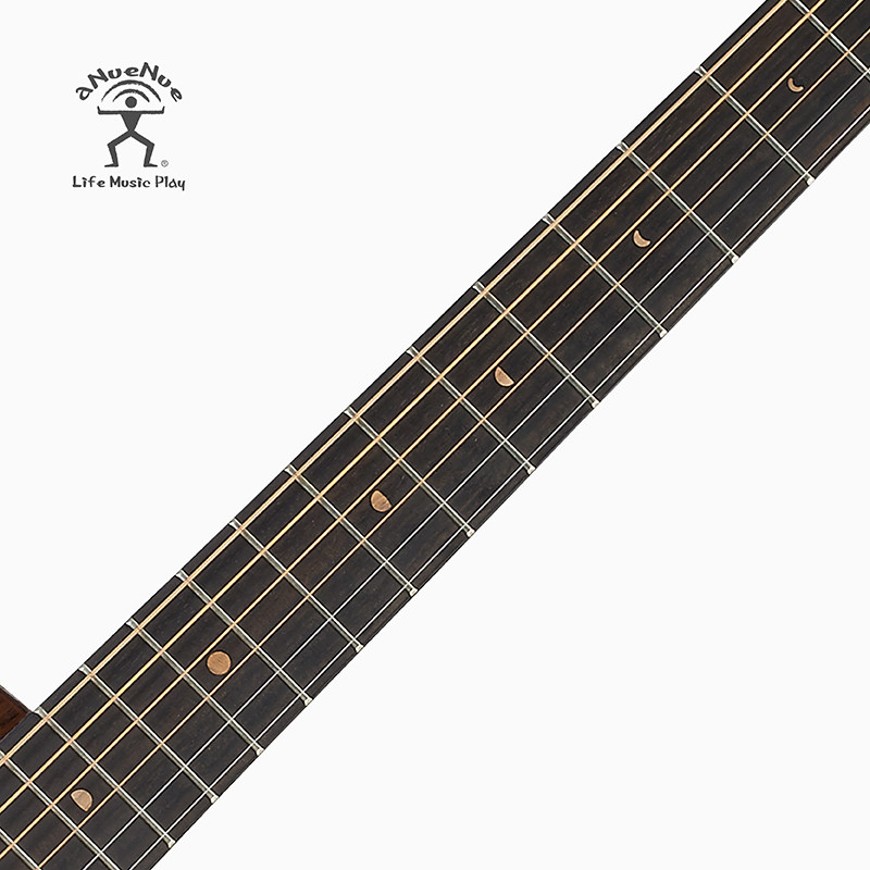 吉他彩虹人l20041寸全单月亮云杉玫瑰钢弦民谣吉他民谣吉他