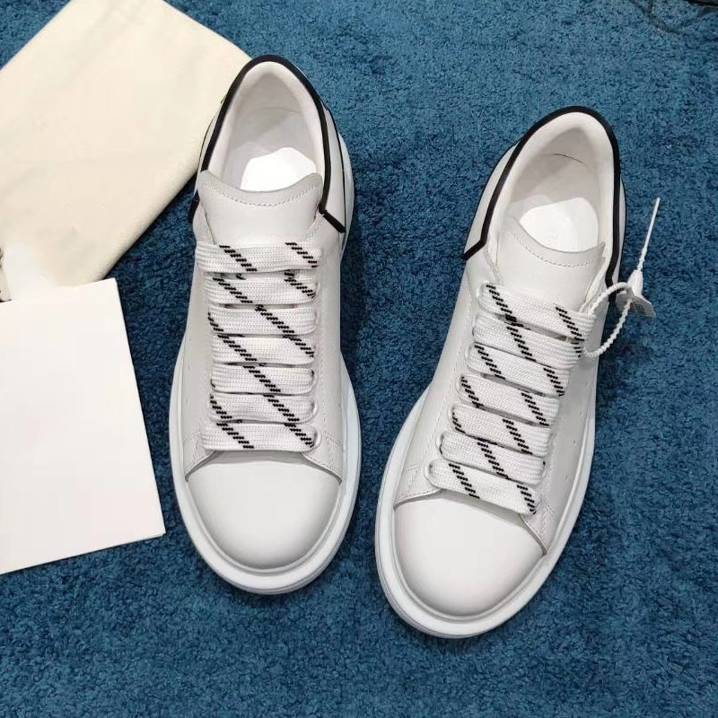 鞋带麦昆mcq适用原装小白鞋加宽扁平闪光银丝鞋带