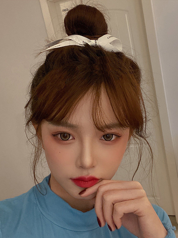 jennie同款日韩丝带蝴蝶结发夹头饰女网网红甜美发饰