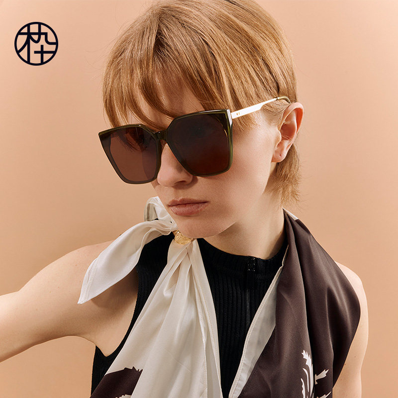 木九十2021新品m910系列大框猫眼飘面墨镜太阳眼镜mj101sg511