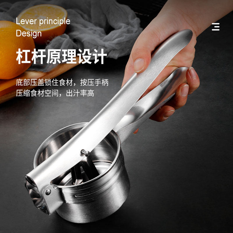 饺子不锈钢挤水器菜馅挤菜水家用厨房压菜馅包手动榨汁器