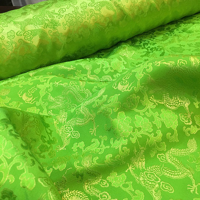 孤品收藏全真丝100%桑蚕丝重磅28母米 老货湖锦 全真丝贡品织锦缎