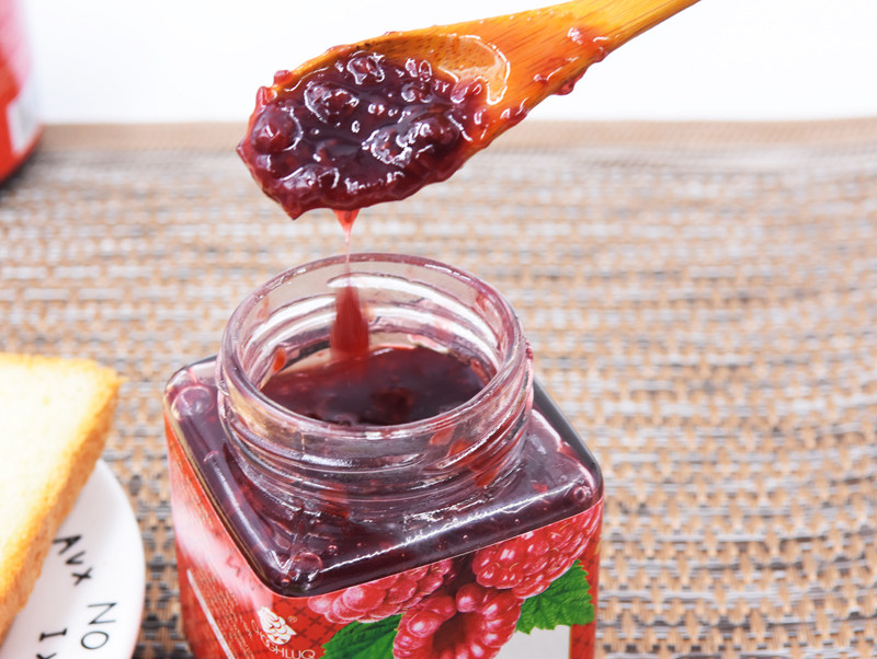 新疆伊犁特产马琳树莓果酱果肉手工无添加早餐果酱