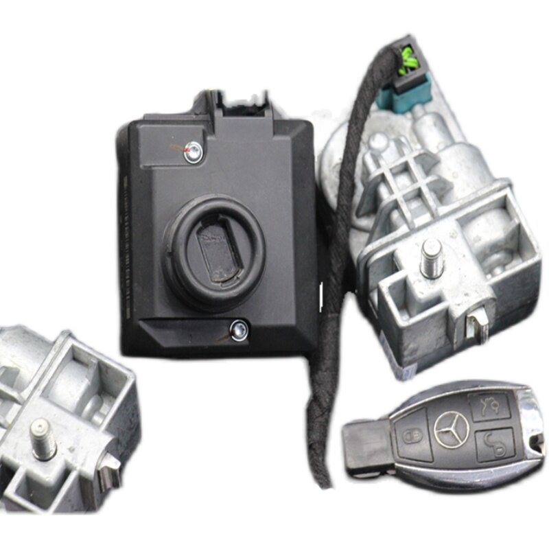 奔驰elv转向柱锁点火锁头方向盘c180中控锁