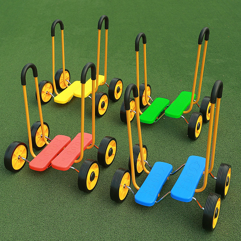 平衡幼儿园感统训练训练器器材四轮脚踏车儿童健身车感统训练器材