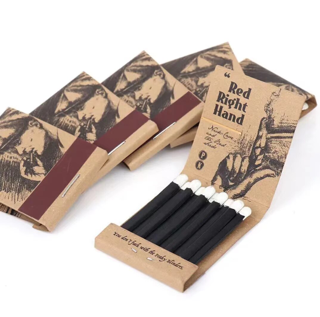 火柴名爵浴血黑帮爱与和平谢尔比同款老式创意书式火柴