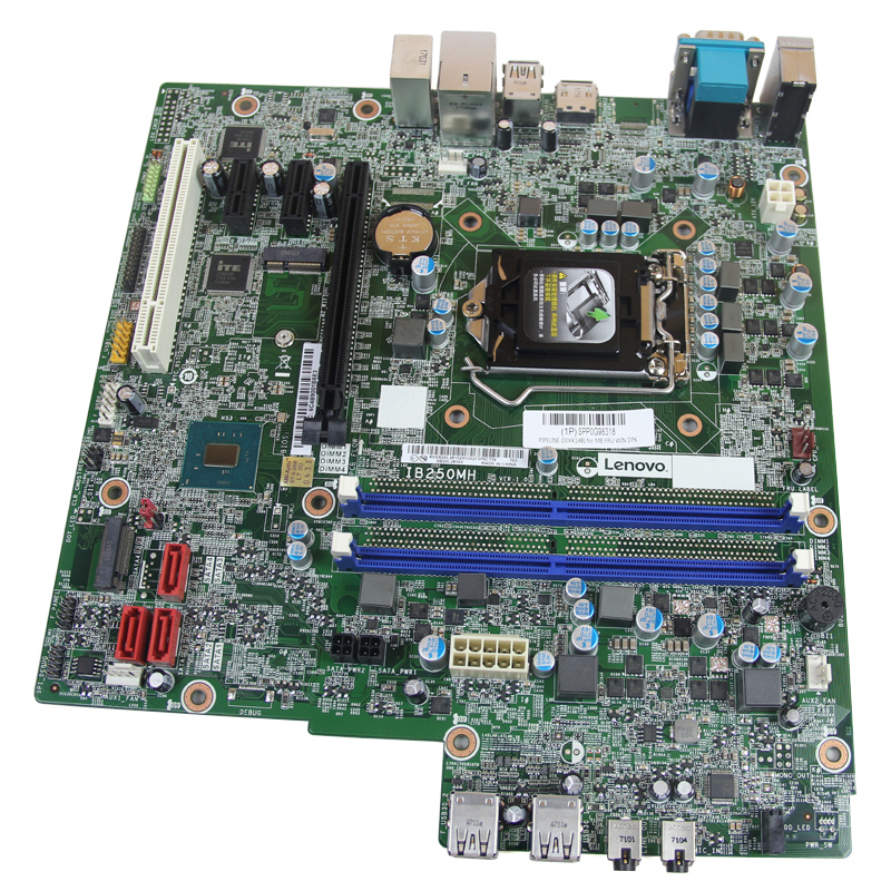 保真原装联想1151针主板b250ib250mh针intel七代cpu串口com